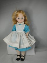 Madame Alexander Alice in Wonderland 1965 13" with Orig Outfit JSB5 see photos - $19.30