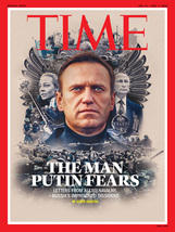 Alexei Navalny Time Magazine Cover Poster Russian Politics Art Print 24x36 27x40 - $10.90+