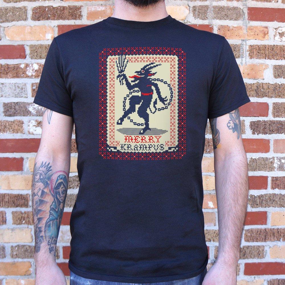 merry krampus t shirt