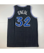 Facsimile Autographed Shaquille Shaq O&#39;Neal Orlando Black Reprint Jersey... - $74.99
