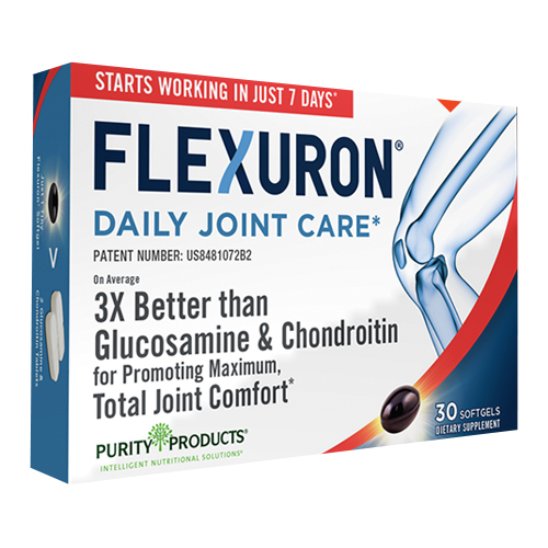 Flexuron Joint Formula by Purity Products 30gels  Astaxanthin/Hyaluronic Acid