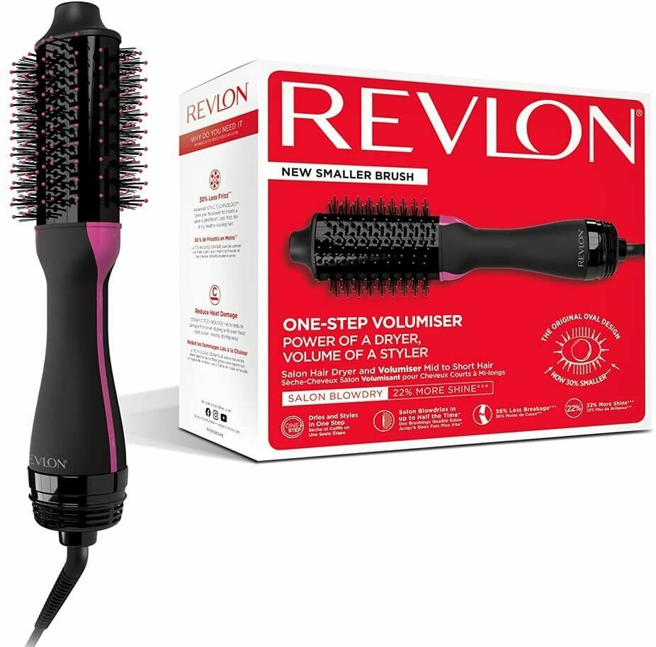 REVLON RVDR5282UKE Dryer And Volumiser Un Step Hair Medium To Short