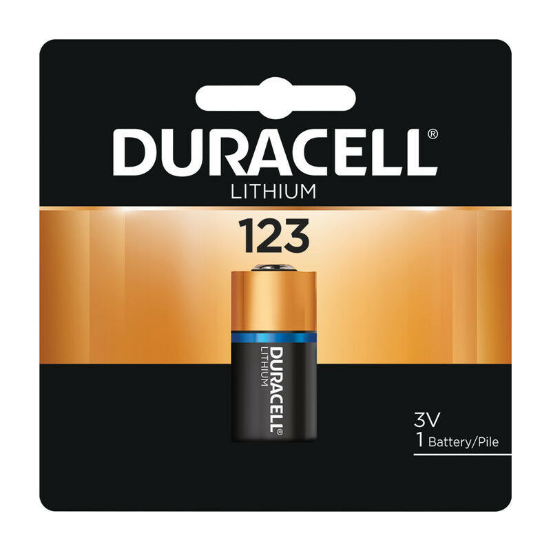 DURACELL 3 volt Lithium Photo Camera Battery 123 DL123A CR123A EL123A