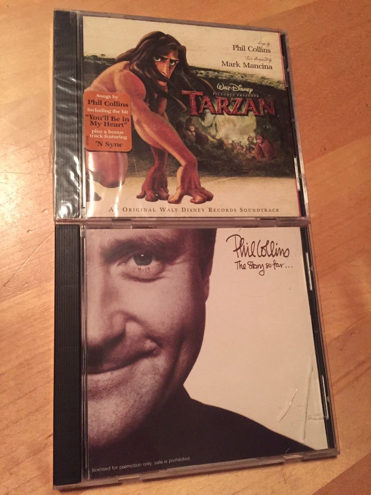 PHIL COLLINS Tarzan Soundtrack Mark Mancina CD +BONUS The Story So Far ...