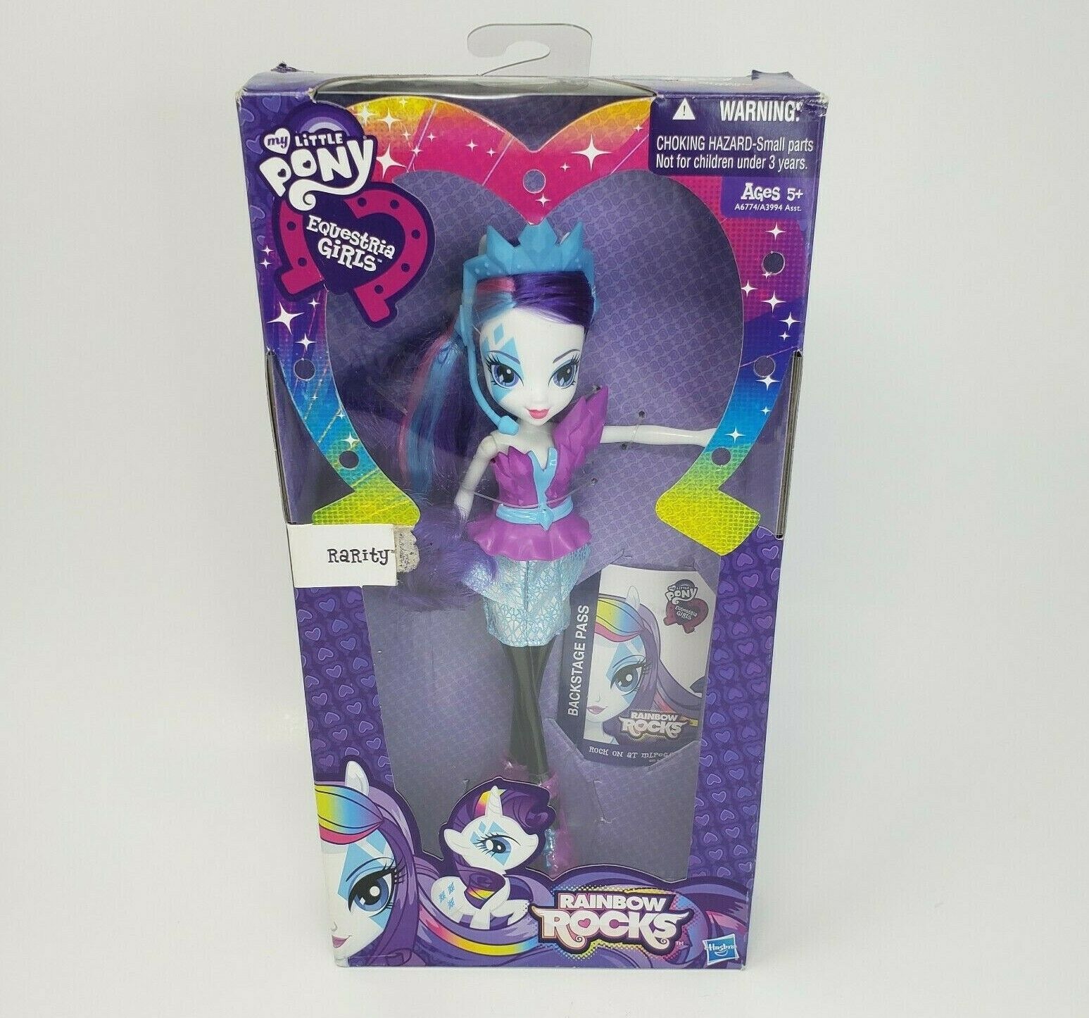 rarity equestria doll hasbro