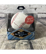 HALLMARK MVP FATHERS DAY STITCHED BASEBALL MOST VALUABLE POP DAD SIGN IT... - $12.99