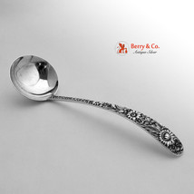 Repousse Gravy Ladle Sterling Silver Kirk and Son - $75.51
