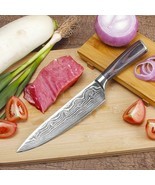 Stainless steel Chef Kitchen Knives Wood Handle Sharp Cleaver Slicing Knife - $36.52+