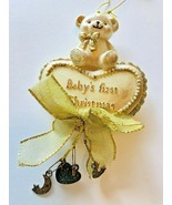 Kurt Adler-Baby&#39;s First Christmas Ornament-Little Bear - $12.99