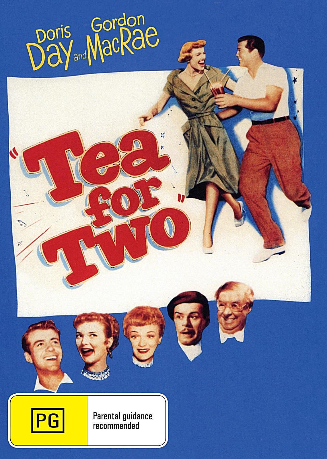 TEA FOR TWO Doris Day Gordon MacRae Musical Comedy Romance ALL REGION ...