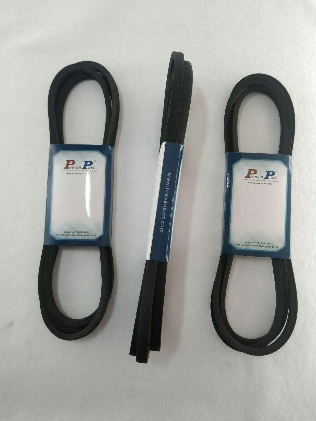 3NEW LAWN MOWER DECK BELTS FITS CRAFTSMAN 42" RIDING MOST 144959 1/2