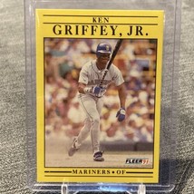 1991 Fleer Ken Griffey, Jr. Seattle Mariners #450, B1 - $1.49