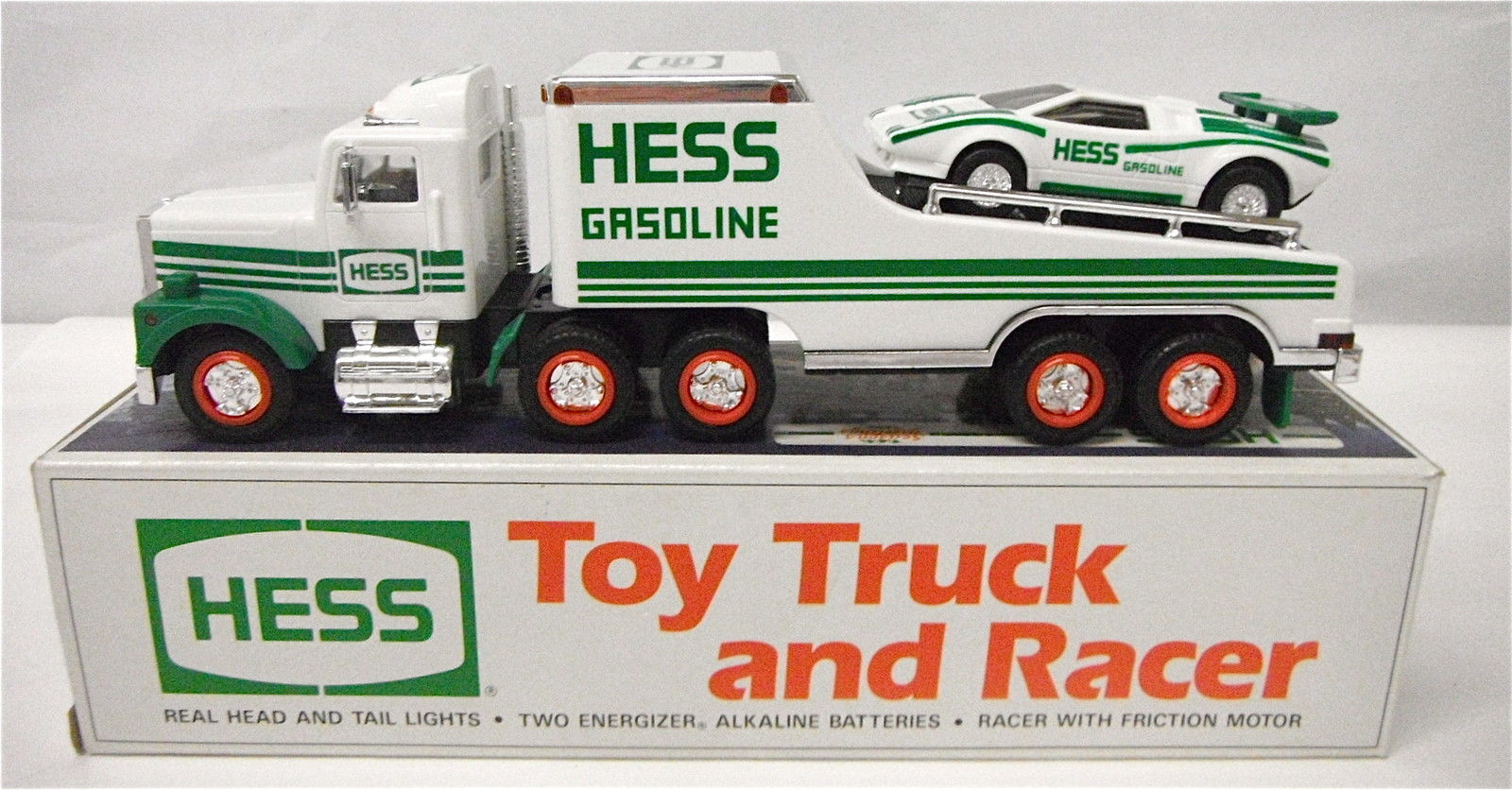 hess toy truck and racer 1991