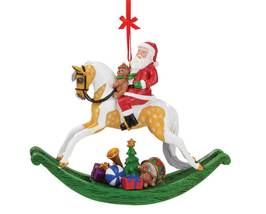 Breyer Collectible Holiday Rocking Horse Santa Ornament 700715 NEW image 2