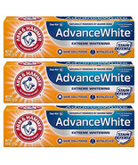 3-ARM &amp; HAMMER Advance White Baking Soda &amp; Peroxide Toothpaste Extreme W... - $18.89