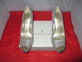 Bandolino Rainaa Women's Peep-Toe Pumps $59 Gold - US Size 10 M - $29.99