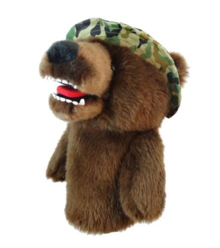 Daphnes Military Bear Driver Headcover
