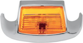 Drag Specialties Front Fender Tip Light with Amber Lens for Harley See Descript - $26.95