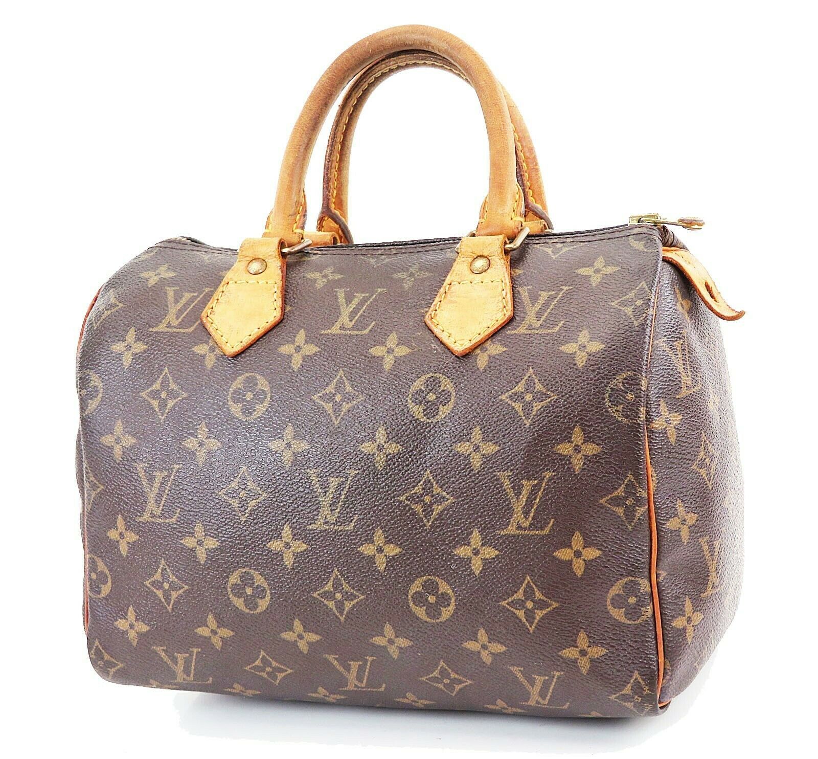 Authentic LOUIS VUITTON Speedy 25 Monogram Boston Handbag Purse #36278 - Women&#39;s Bags & Handbags