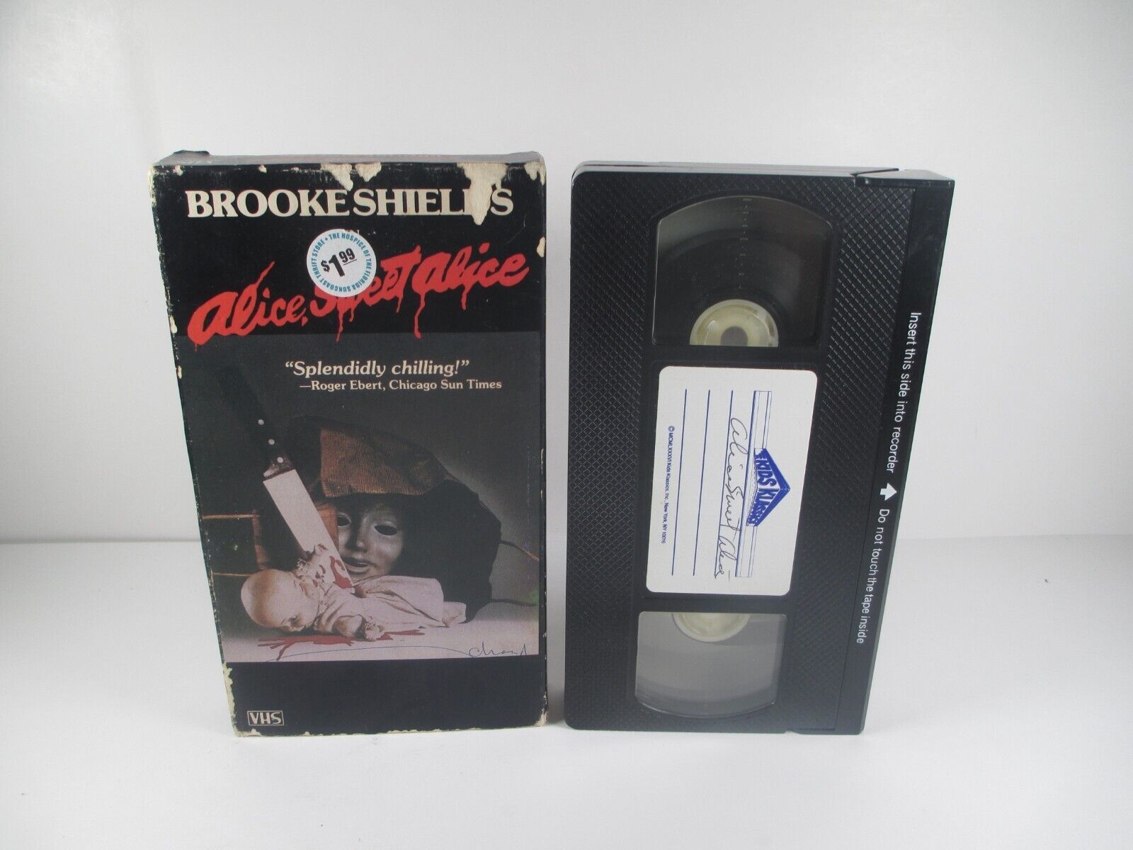 Alice, Sweet Alice VHS tape GOODTIMES Brooke Shields classic horror ...