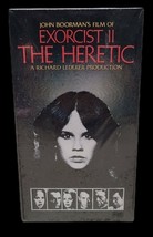 Exorcist II (2): The Heretic (Linda Blair) (VHS, 1988) Vintage Cult Horror Movie image 1