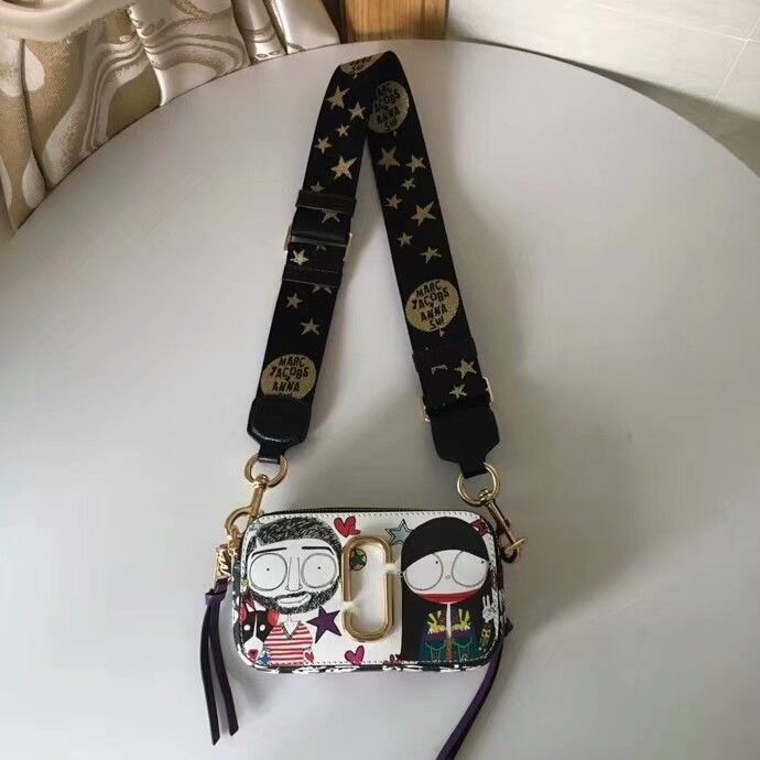 Marc Jacobs Snapshot Small Camera Bag Crossbody Bag Anna Sui Printed Purple Com Domain Names