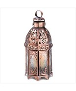 2 -  Copper Moroccan Candle Lamps - $44.70