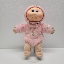 ‘86 Cabbage Patch Kids BBB Bean Butt Baby 12” Girl Doll Pink Knit Outfit - $68.60