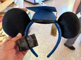 Disney Parks Class of 2023 Graduation Mouse Ears Headband NEW image 1