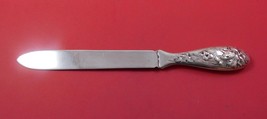 Gorham Sterling Silver Paper Knife HH AS Hand Chased w/ Flowers Leaves 10 1/8" - $418.10
