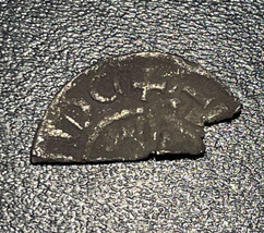 1199-1216 England King John AR Silver Short Cross Cut Half Penny Winches... - $19.80