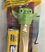 Vintage Star Wars Yoda 1990's Pez Candy Dispenser Green Head w Feet Sealed - $14.84