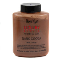 Ben Nye Luxury Powder, Dark Cocoa 3oz
