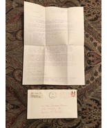 ALPHA SIGMA TAU  Ephemera  1975 Sorority Envelope with Memographed lette... - $6.95