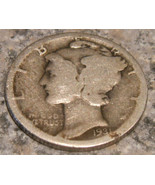 1931-D Mercury Dime G - rare 90% silver coin! - $8.00
