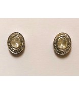 Aneri Sterling Silver Polki and Diamond Stud Earrings - $249.00