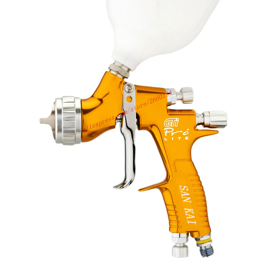 pistola de pintura Gti pro lite car hvlp spray gun TE20 / T110 1.3mm