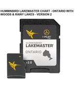     HUMMINBIRD LAKEMASTER CHART - ONTARIO W/WOODS &amp; RAINY LAKES - VERSION 2 - $129.99