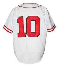 Custom Name # Tampa Smokers Retro Baseball Jersey Button Down White Any Size image 5