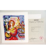 Beauty And Beau ZAMY STEYNOVITZ Limited Edition Lithograph Signed Art Pr... - $24.99