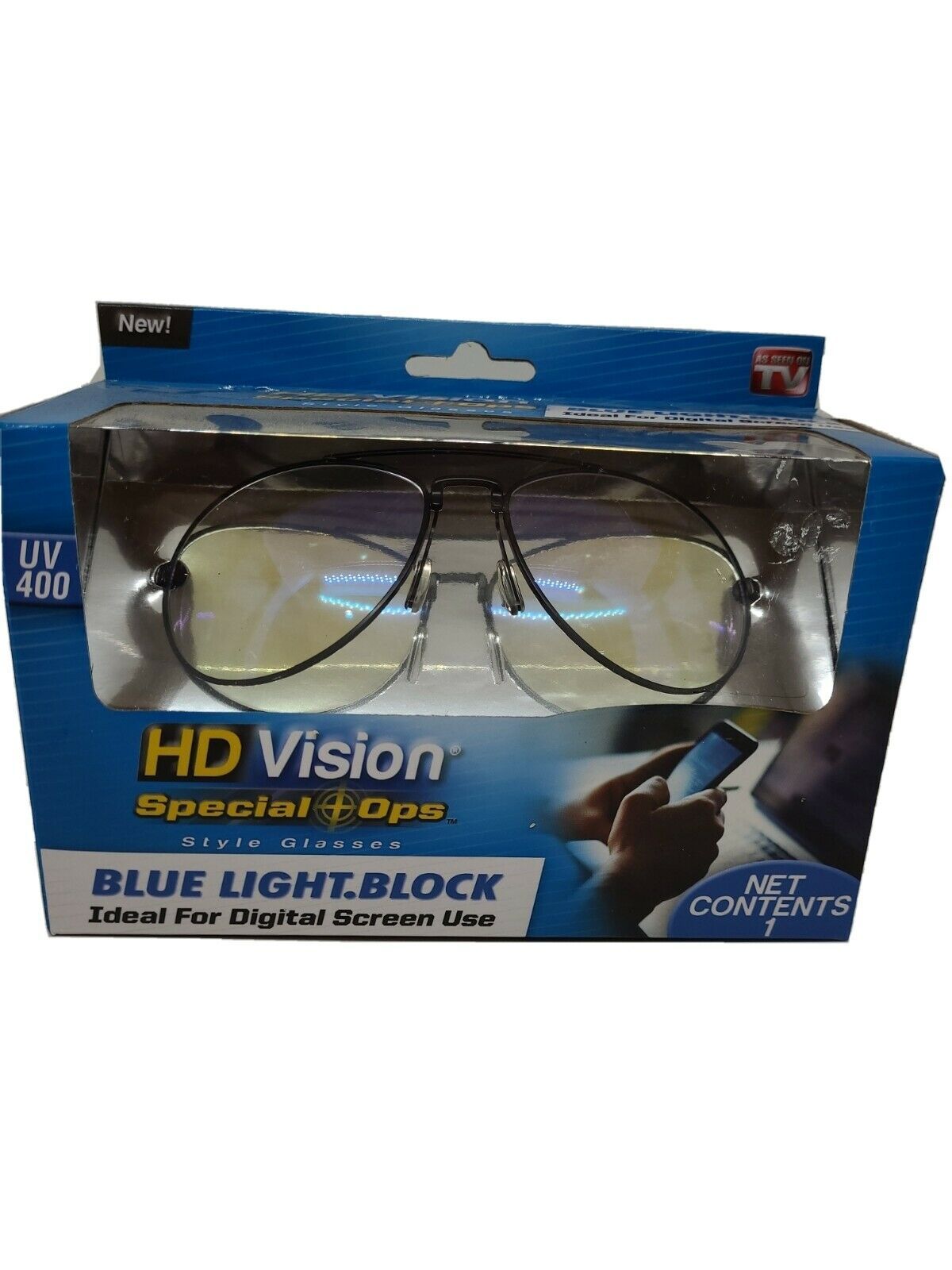 HD VISION SPECIAL OPS BLUE LIGHT BLOCK GLASSES UV400
