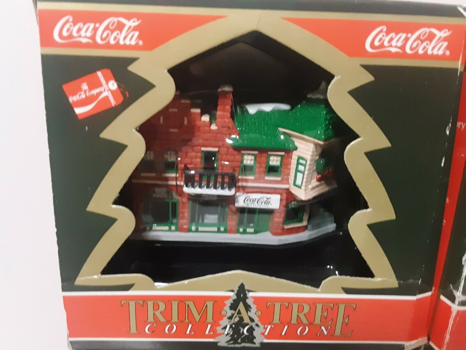 VTG 1991 Trim A Tree Collection Coca Cola Christmas Tree Ornaments ...