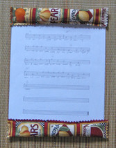 Sheet Music Sitter Keeps Papers Still When Breezy/Handcrafted! - $8.41