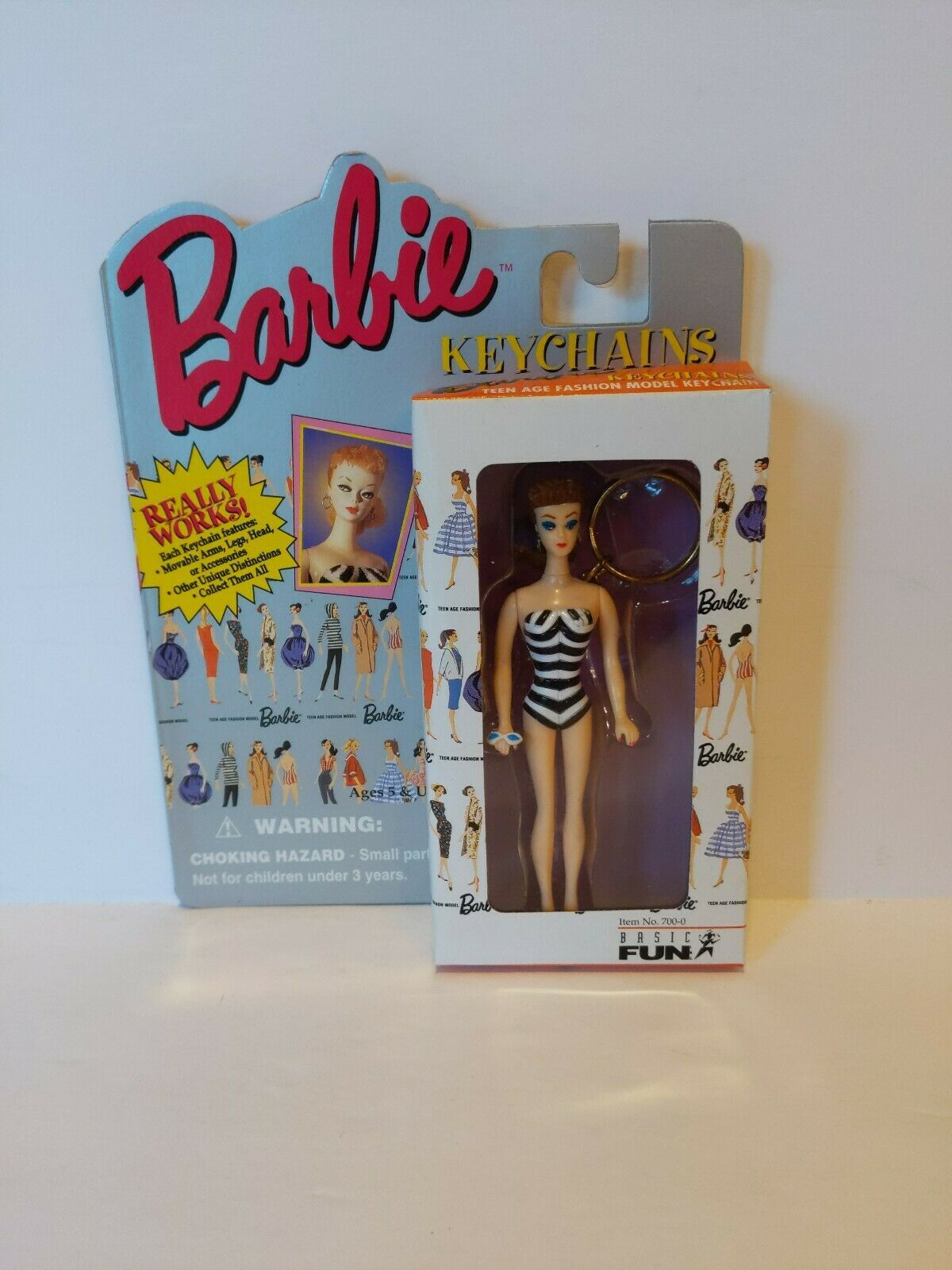 1995 barbie keychain