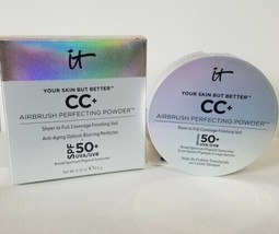 It Cosmetics CC+ SPF 50+ Airbrush Perfecting Powder - LIGHT - NEW - $69.25