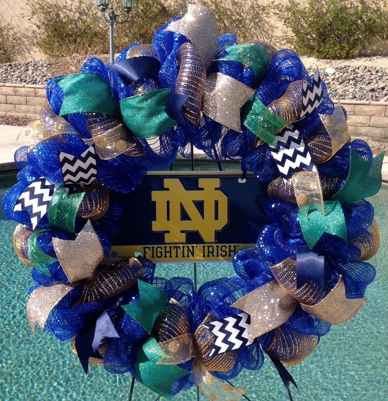 : Notre Dame Wreath : Handmade Products