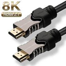 6FT 8K HDMI 2.1 Cable Cord - High Speed Ethernet - 4:4:4 - eARC - [48Gbp... - $26.47