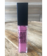 Maybelline Color Sensational Vivid Matte Liquid Lipstick #12 Twisted Tulip - $6.34
