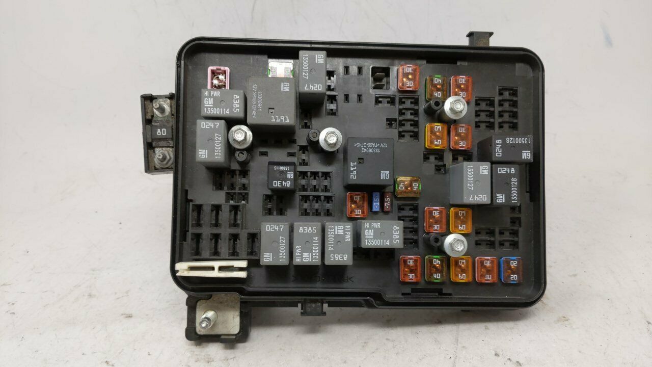 2013-2015 Chevrolet Equinox Fusebox Fuse Box Relay Module 2292963 ...