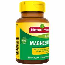 Nature Made Magnesium 250 mg Tablets, 100 Count for Nutrition Support - $12.99